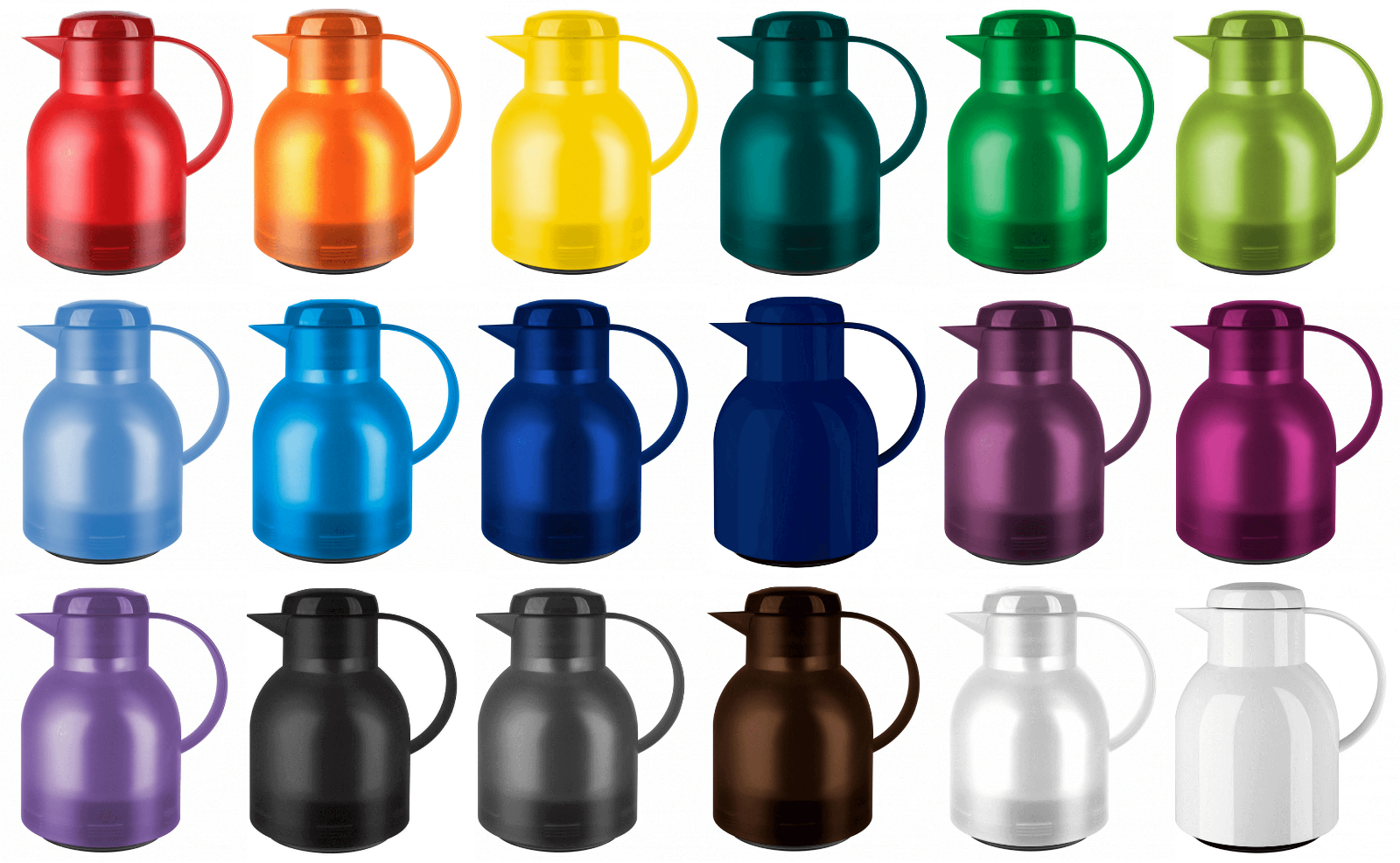 Emsa Thermoskanne Samba Quick Press Isolier Thermos