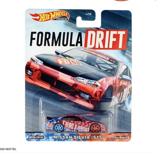 2020 Hot Wheels Premium FORMULA DRIFT NISSAN SILVIA (S15) 1
