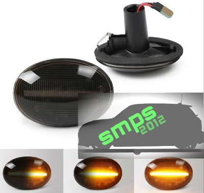 4x Dynamische Seitenblinker Blinker für BMW MINI Cooper 2007-13//14 Amber//Red