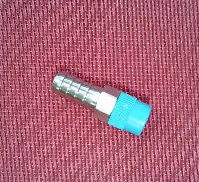 Swagelok  3/8'' ID Hose Barb Connector x 1/4'' NPT Male Pipe Threaded SS-6-HC-1-4