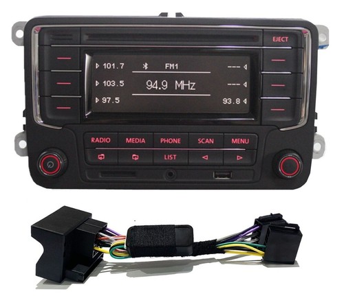 VW RCN210 Bluetooth Autoradio + Emulator CD USB AUX für Passat B6 MK5 6 Golf 5 6