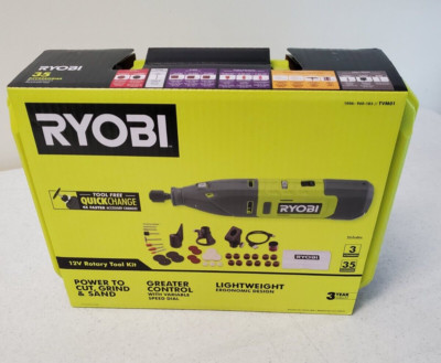 RYOBI TVM01  Rotary Tool 12V Cordless Rotary Tool Kit NEVER BEEN OPENED