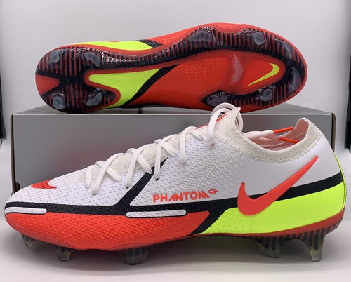 Мужские белые футбольные бутсы разных размеров Nike Phantom GT2 Elite FG CZ9890-167