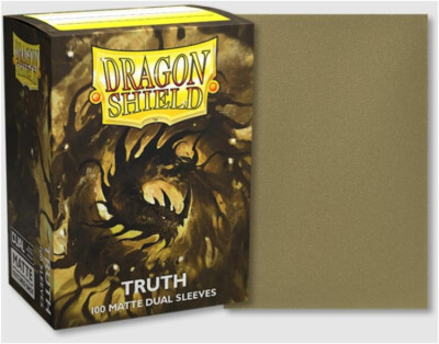 Dragon Shield Matte Truth Sleeves Display Case - Standard Size - 10 Packs