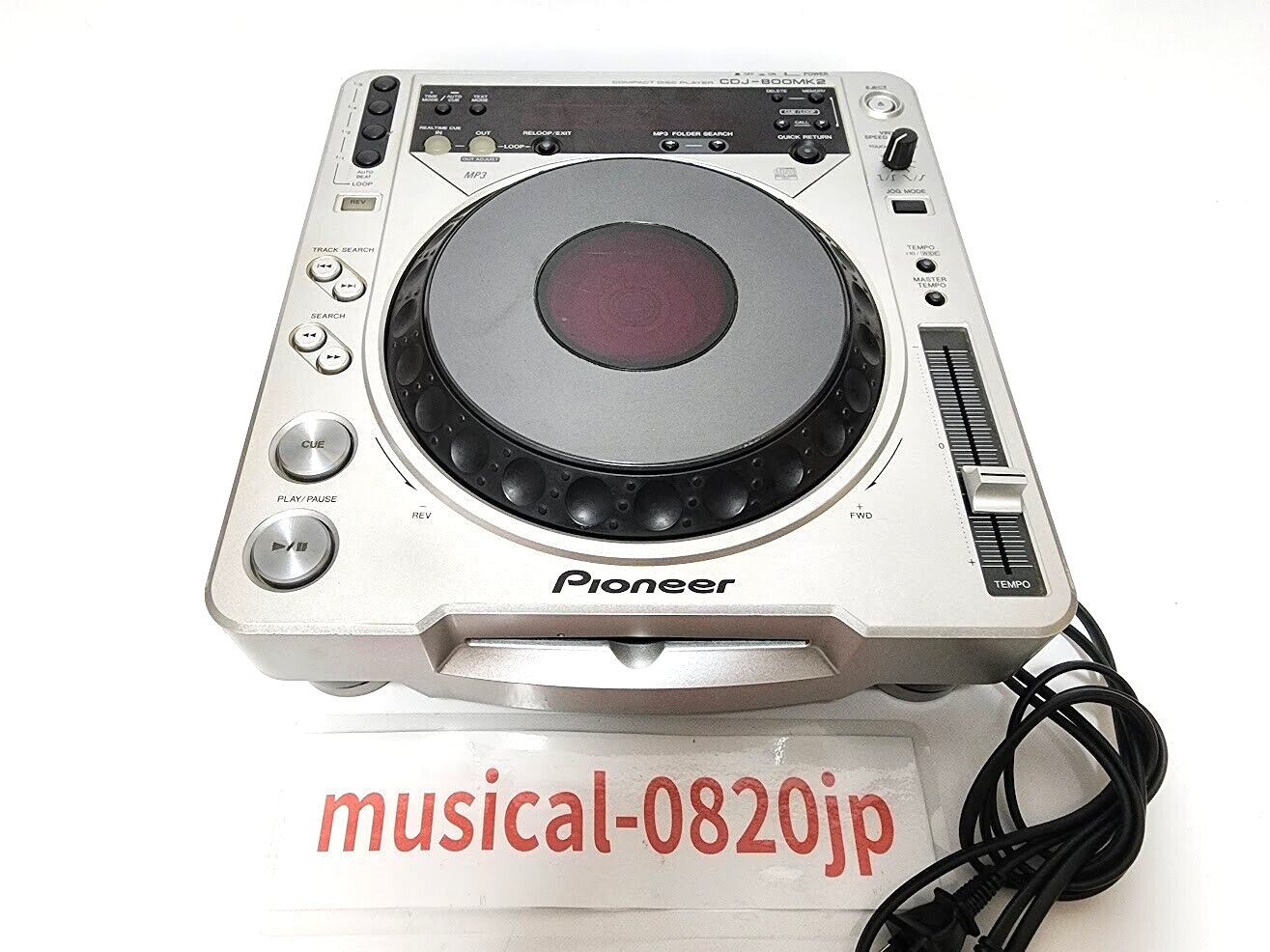 Pioneer CDJ-800 シルバー DJ機材（Pioneer CDJ-800 DJ機材（CDJ