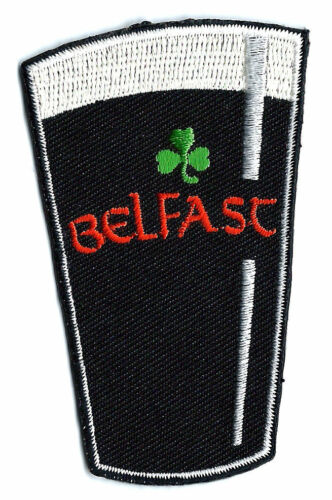 Belfast Guinness Northern Ireland Embroidered Patch - LAST FEW