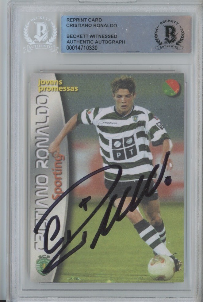 その他 Cristiano Ronaldo Sporting card Cristiano Ronaldo Platinum Artist Signed 