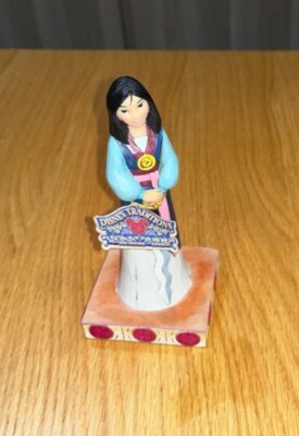 Beautiful Disney Traditions Mulan Princess Passion Winsome Warrior Figurine