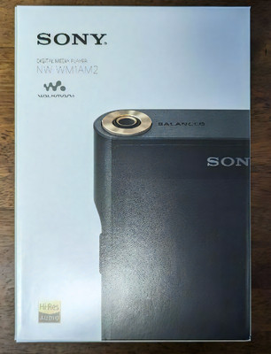 SONY NW-WM1AM2 WALKMAN Black Signature Series 128GB Android 11 Hi-Res