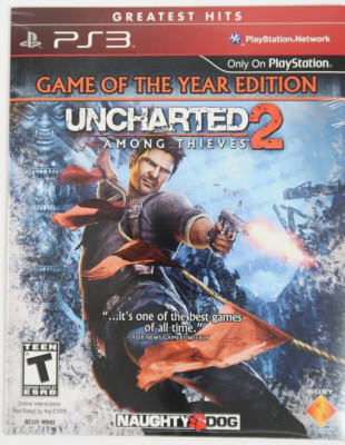 Uncharted 2: Among Thieves GOTY Digipak Sony PlayStation 3, 2010 New Sealed PS3