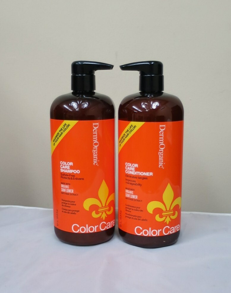 DermOrganic Color Care Shampoo and Conditioner Duo 33.8 oz