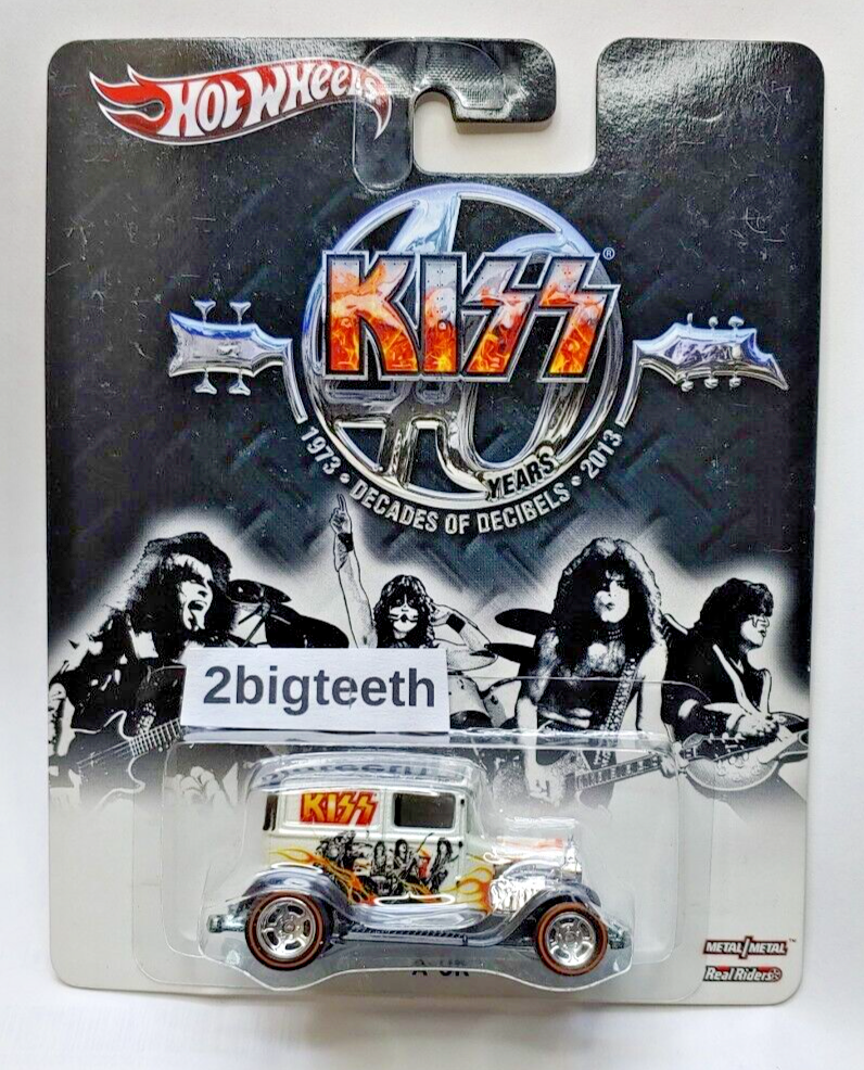 Kiss A-ok Pop Culture Series Ford Model A Real Riders Limited Edition