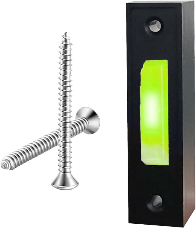 LED Lighted Doorbell Button Wired, Door Bell Ringer Push Buttons Replacement Wal