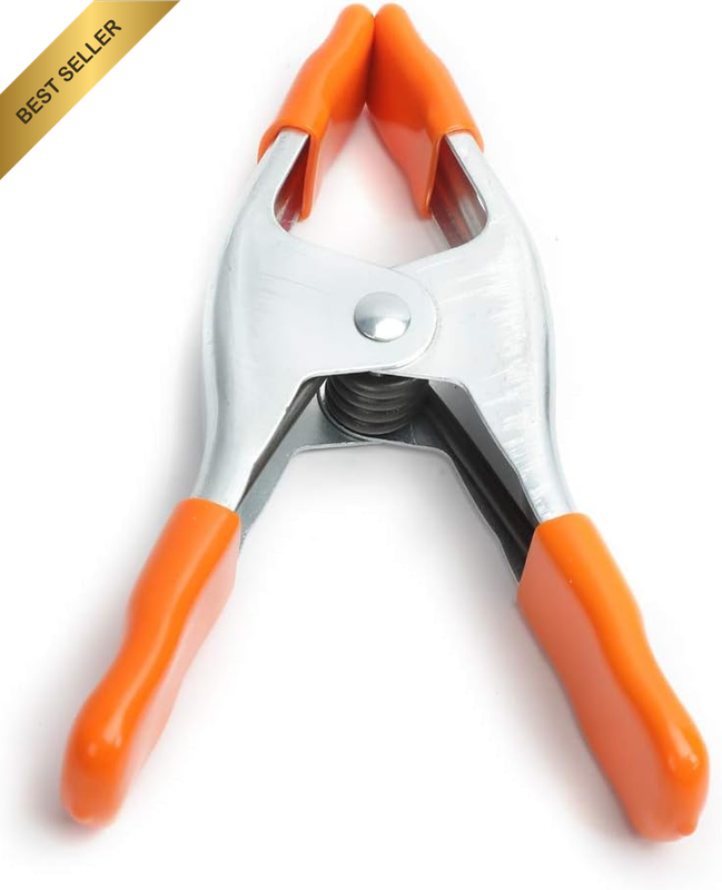 Jorgensen Metal Spring Clamp 51Mm Capacity with Non-Marring Protectors