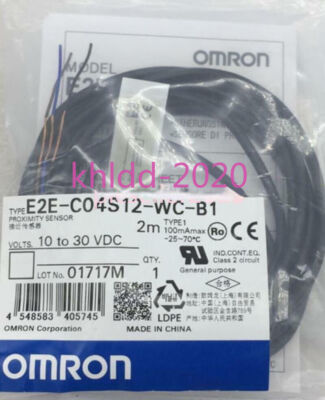 1PCS NEW OMRON E2E-C04S12-WC-B1 Proximity switch sensor 2M #