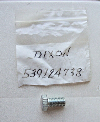 539124738 Hex Bolt for Dixon ~ FREE SHIPPING