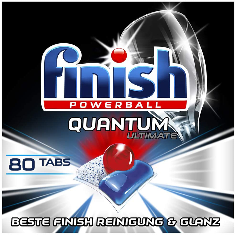 Finish Powerball Quantum Ultimate Spülmaschinentabs 80 Tabs 1er Pack