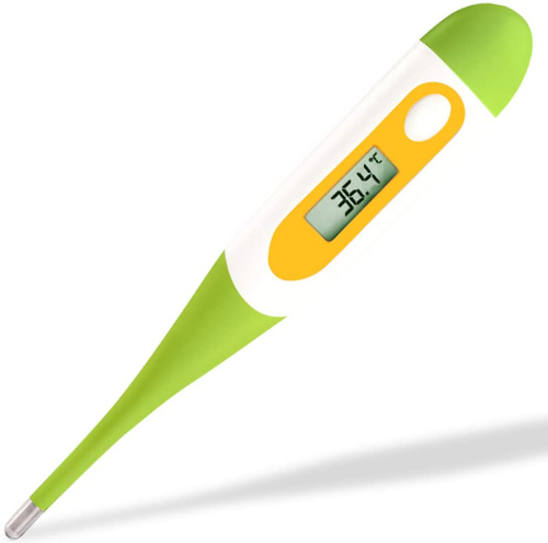 Easy@Home Digitales Fieberthermometer, Rektal-, Oral- & Achselthermometer für Ba