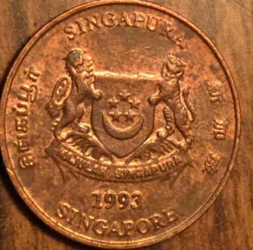 1993 SINGAPORE 1 CENT COIN