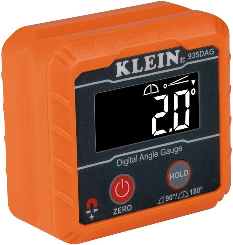 935DAG Digital Electronic Level and Angle Gauge, Measures 0 - ...