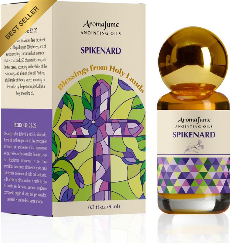 9Ml Spikenard Anointing Oil Blessed Holy Oil for Prayer Protection Jerusalem
