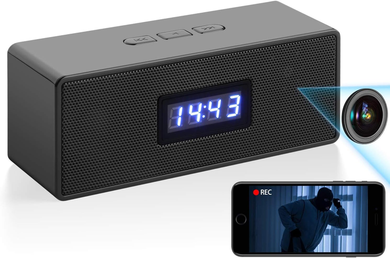 Hidden-Camera Spy-Cameras Wireless Wifi Bluetooth Music Spea
