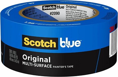 ScotchBlue Original Multi-Surface Painter's Tape, 1.88 Inches x 60 Yards, 1 Roll