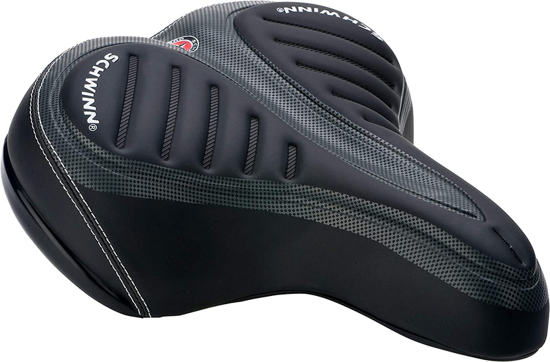 Comfort Bike Seat Replacement For Men And Women  Soft Seat Wide Extra Cushion