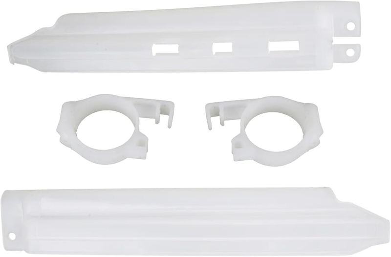 Motorcycle Front Fork Guard Fit for Kawasaki KLX250/300/650R/ 2Pcs White Front F