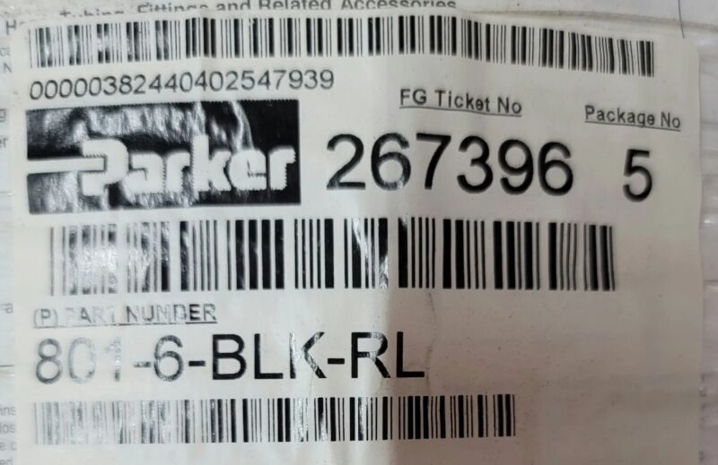 30 ft Parker  801-6-BLK-RL Push-Lok Plus Multipurpose Hose 350 PSI 3/8" ID