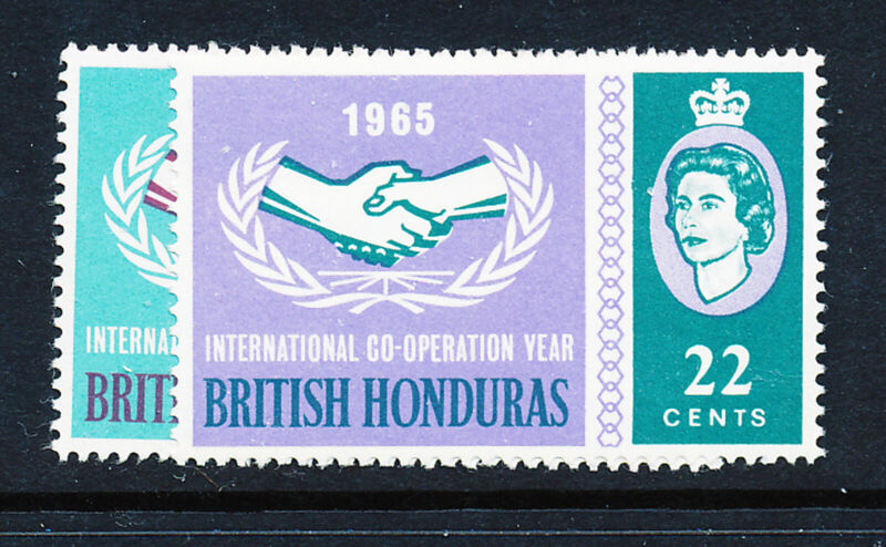 BRITISH HONDURAS 1965 I.C.Y. SG224/225  MNH