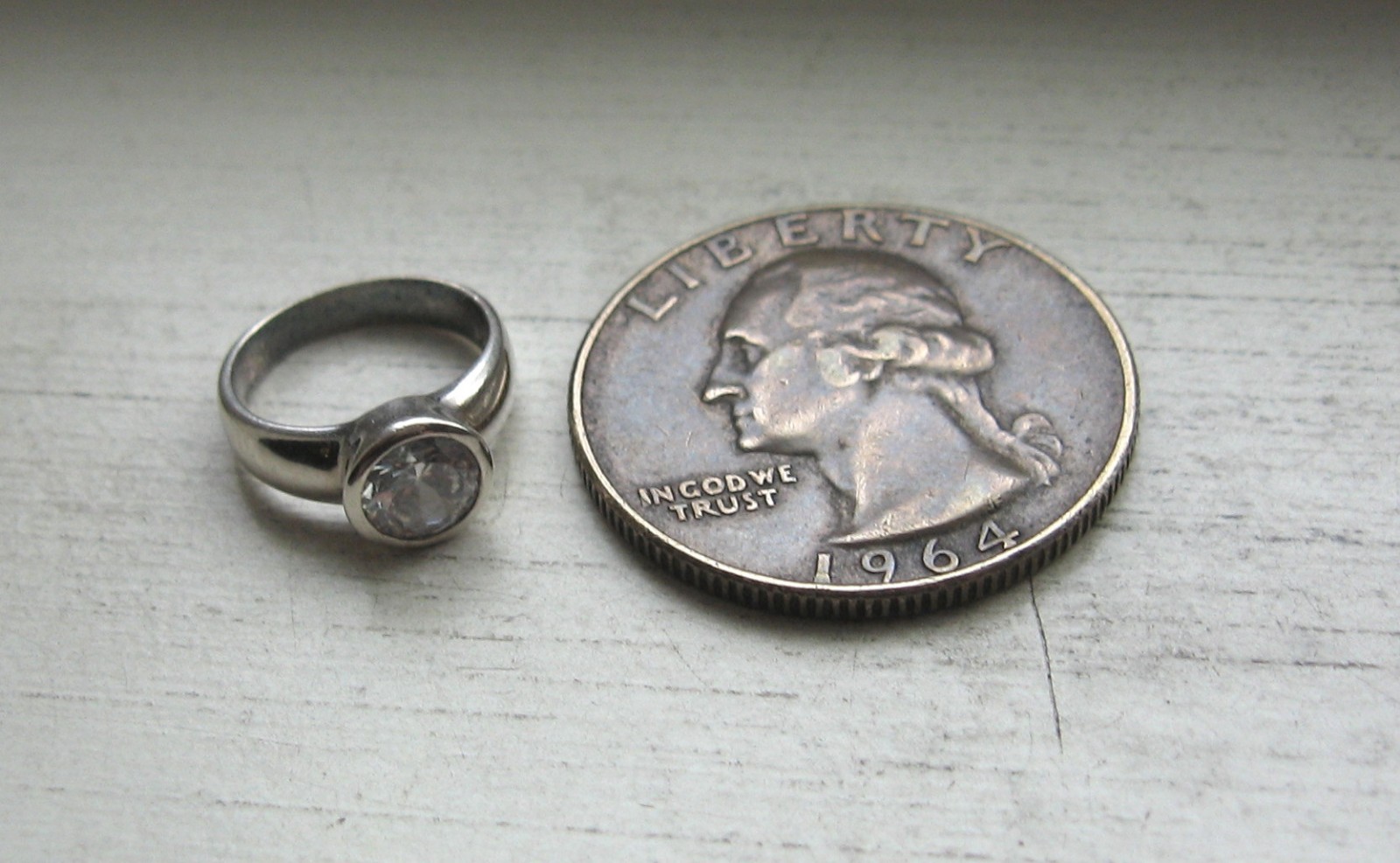 Beautiful Vintage Sterling Silver Tiny Baby Child Doll Ring