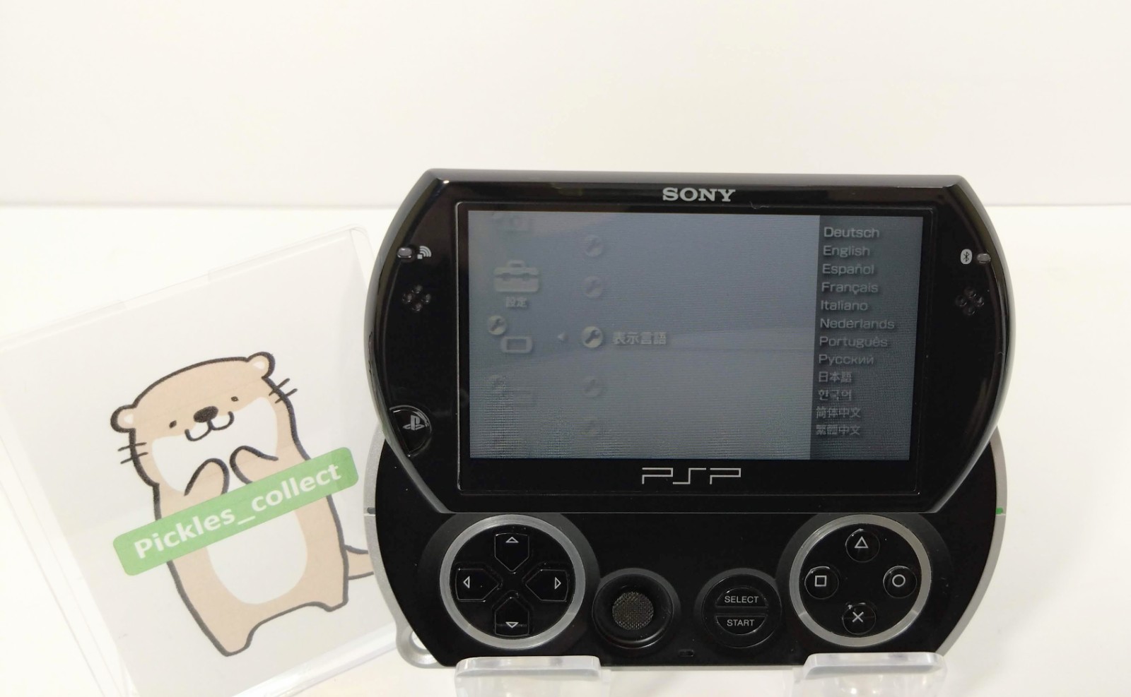「SONY PlayStationPortable PSP-N1000 PB」 Sony PSP Go Console PSP-N1000 PB Piano Black Japan Version