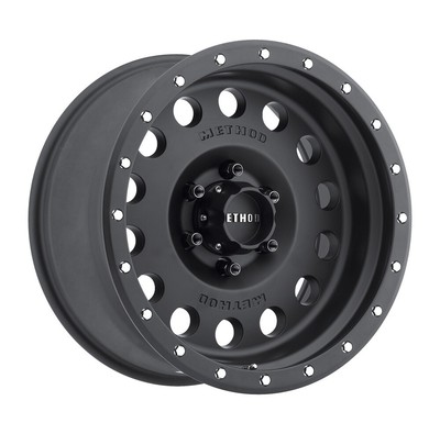 Method Race Wheels Rim MR307 Hole 17x8.5 6x5.5 ET0 4.75BS 108CB Black