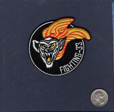 VF-33 TARSIERS US NAVY F-4 PHANTOM F-14 TOMCAT Starfighters Squadron Patch