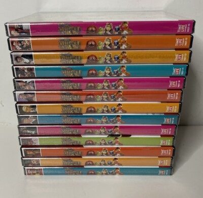 Lot of 13 Time Life The Muppet Show Dvds 9 Sealed 4 Preowned Bundle Dvd Video