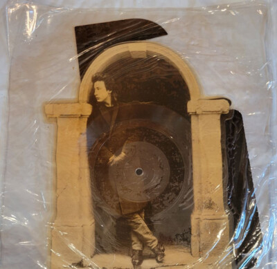 Julian Lennon Vallotte  shaped  picture disc w/ plynth   1984  SEALED