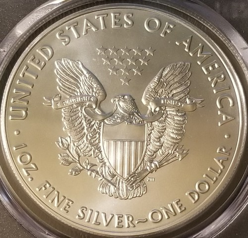 2018 Silver American Eagle 1 oz .999 Fine Silver Bullion PCGS MS69 First Strike