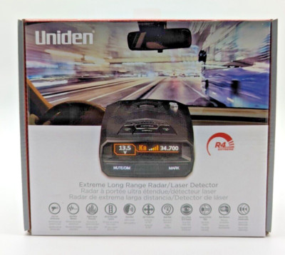 Uniden R4 Long-Range Laser/Radar Detector w/Built-in GPS