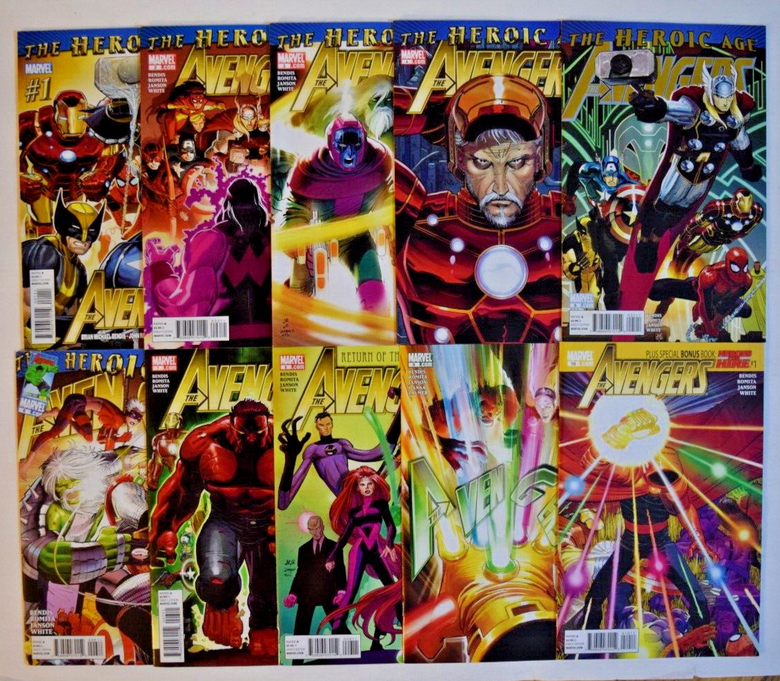 少年漫画 Avengers Comic Set Amazon.com: Marvel Avengers Comic Book Value Set - 10