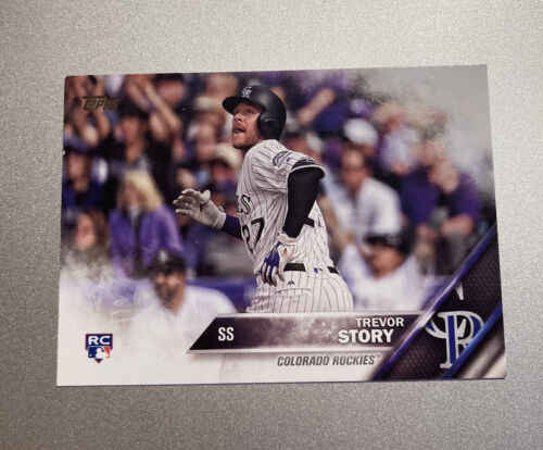 Trevor Story RC 2016 Topps Update #US226 Colorado Rockies Rookie Card. rookie card picture