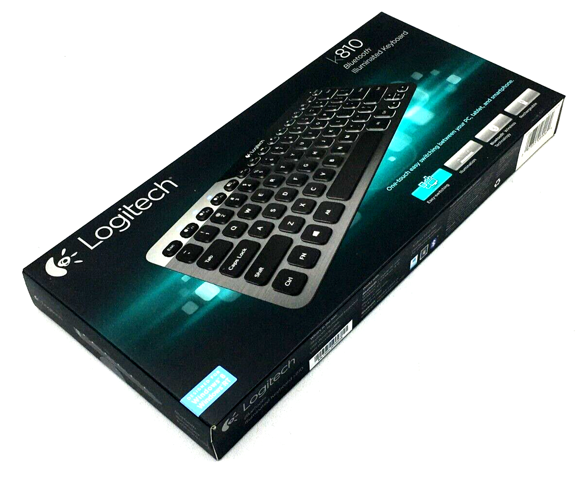 Logitech Bluetooth Illuminated Keyboard K810 Qwertz Deutsches Tastaturlayout sendle.ru