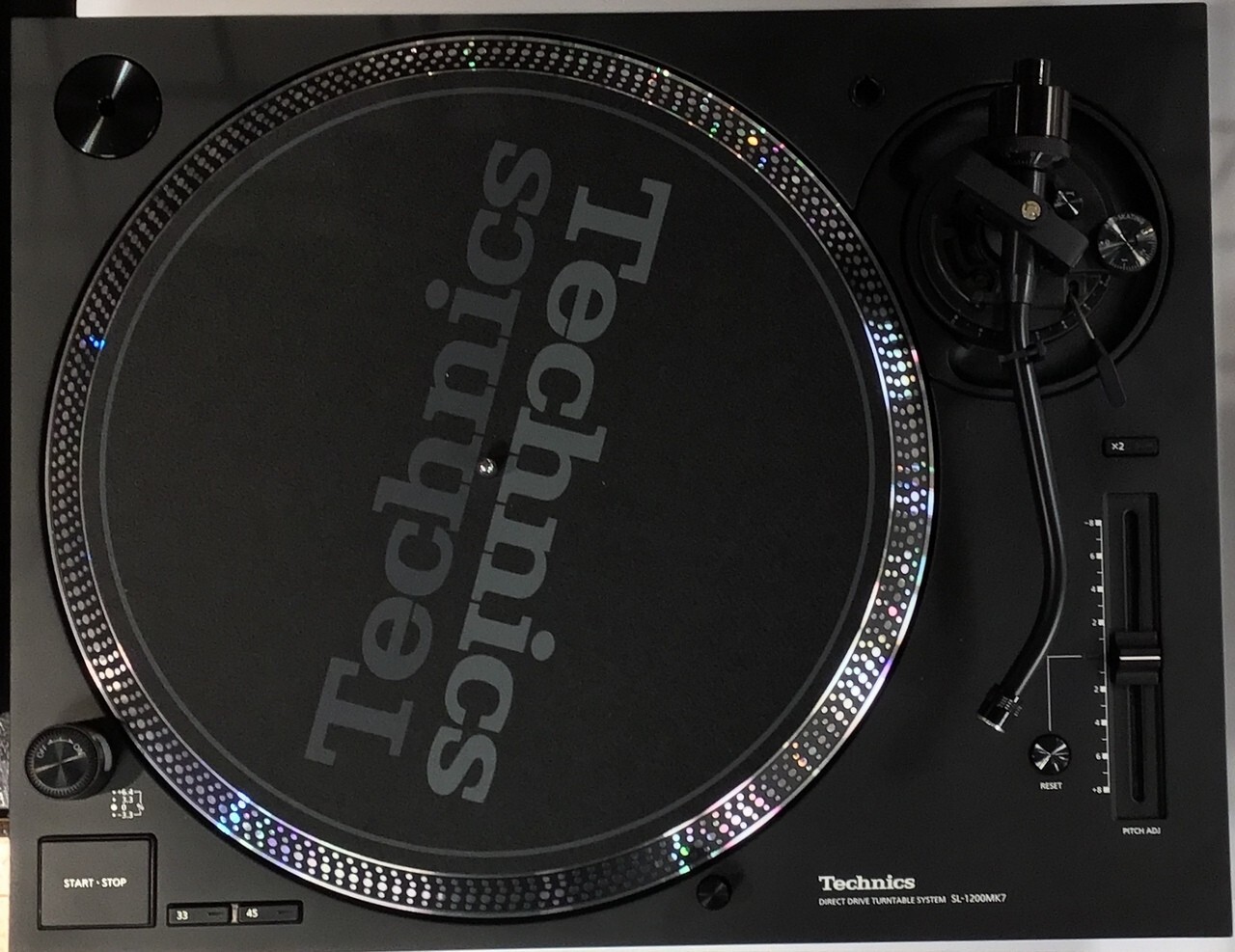 Technics SL-1200MK7-K Direct Drive Turntable System BLack