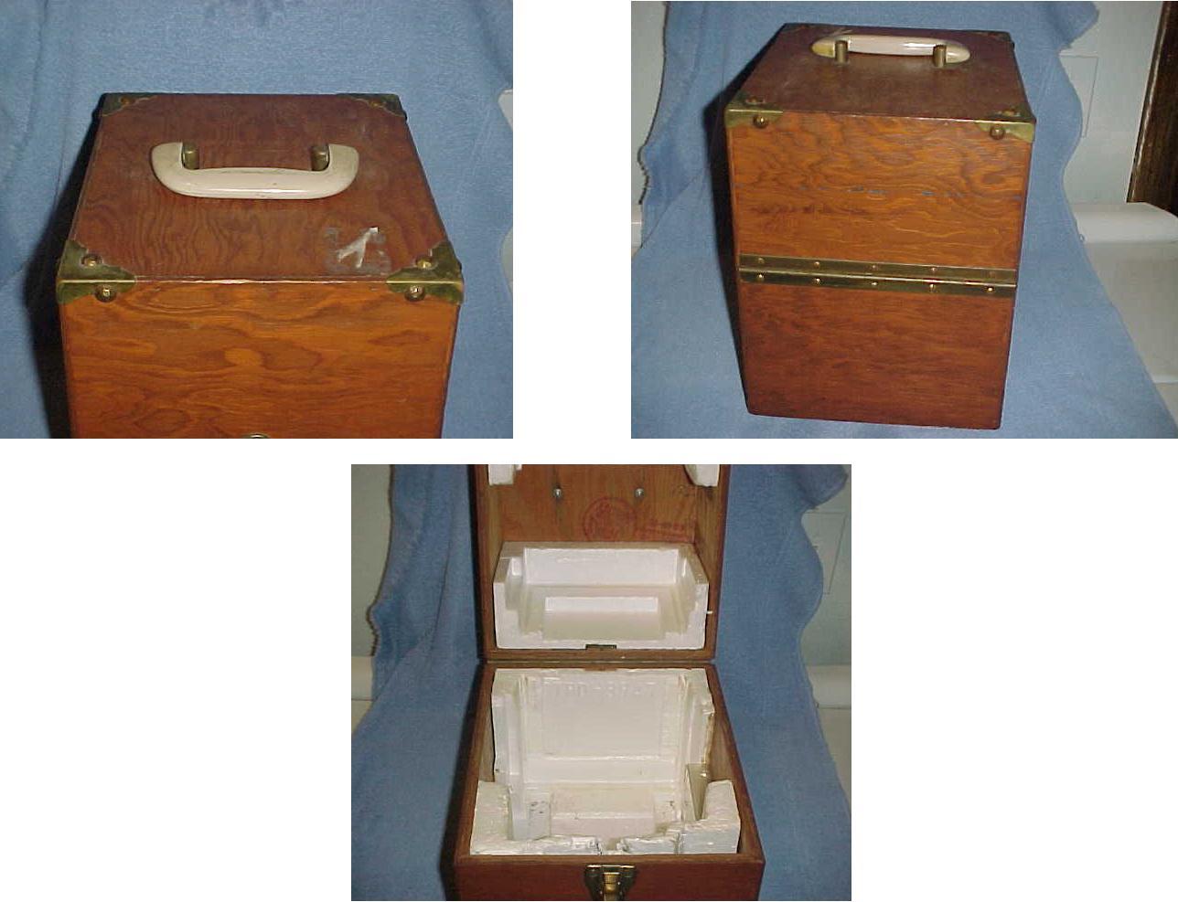 VINTAGE PANASONIC TR 315B TELEVISION 1960s PORTABLE 6 inch CASE LIGHTS UP