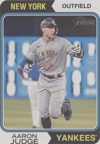 2023 Topps Heritage High Number - Aaron Judge #OB-AJ