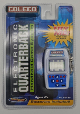 Tecno Source Coleco Electronic Quarterback Hand Held Keychain System 2005 New