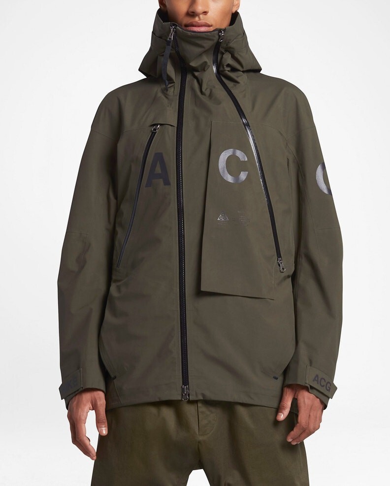 ジャケット・アウター NIKE LAB ACG 17AW ALPINE JACKET Nike NikeLab ACG Alpine Jacket Black Grey Gore-Tex Jacket