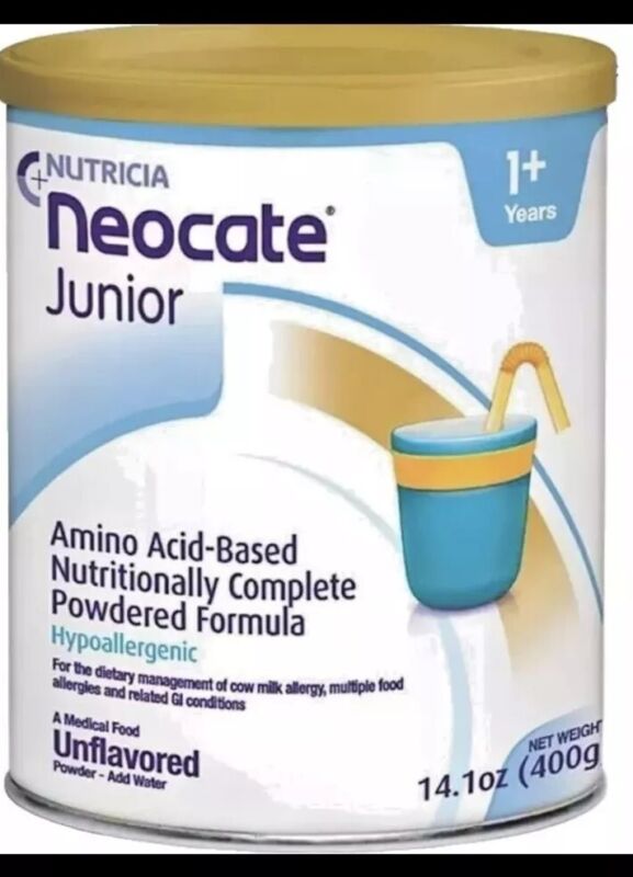 NEOCATE Junior Hypoallergenic 14.1 oz can (Lot of 4 cans)