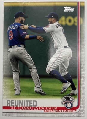 2019 Topps Update Marwin Gonzalez George Springer #US173 Veteran Combo