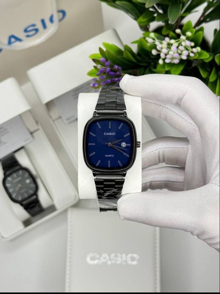 Pre-owned Casio Ltp E117 Vintage Men's Quartz Watch - Classic Style